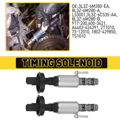 For MERCURY MOUNTAINEER 07-10 VCT Timing Camshaft Control Valve Solenoid Set 2X