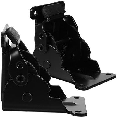 2 Pcs Desk Extension Brackets Corner Hinge Lock Extension Bracket