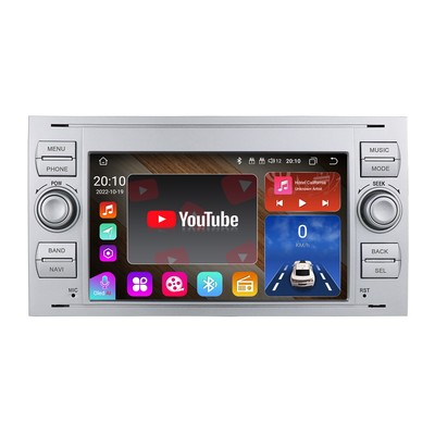 4+32GB Android 12 4G LTE Car Radio GPS Navigation For Ford C-Max 2006 2007 2008