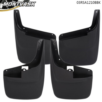 Fit For 1999-2010 F350 F250 Super Duty Mud Flaps Splash Guards w/o Wheel Lip 