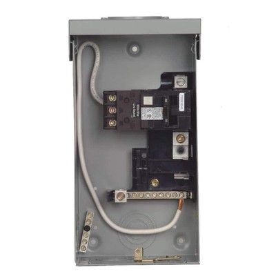 Siemens Spa Panel 125-Amp 4-Space 8-Circuit Main Lug Single Phase w/ 50-Amp GFCI