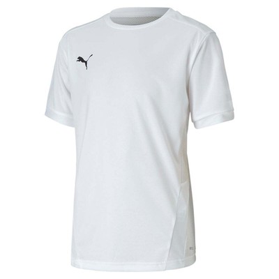 

Футболка Puma Teamgoal с круглым вырезом и короткими рукавами для мальчиков, размер  70416014, Белый, Puma Teamgoal Crew Neck Short Sleeve Soccer Jersey Youth