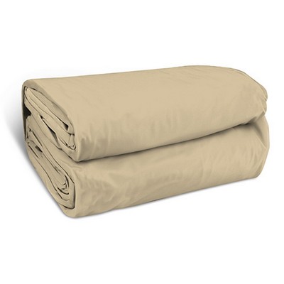 Poolfolie Holzpool Achteck I 378,8 x 350 x 121,2 cm I 0,8 mm I sand I Keilbiese