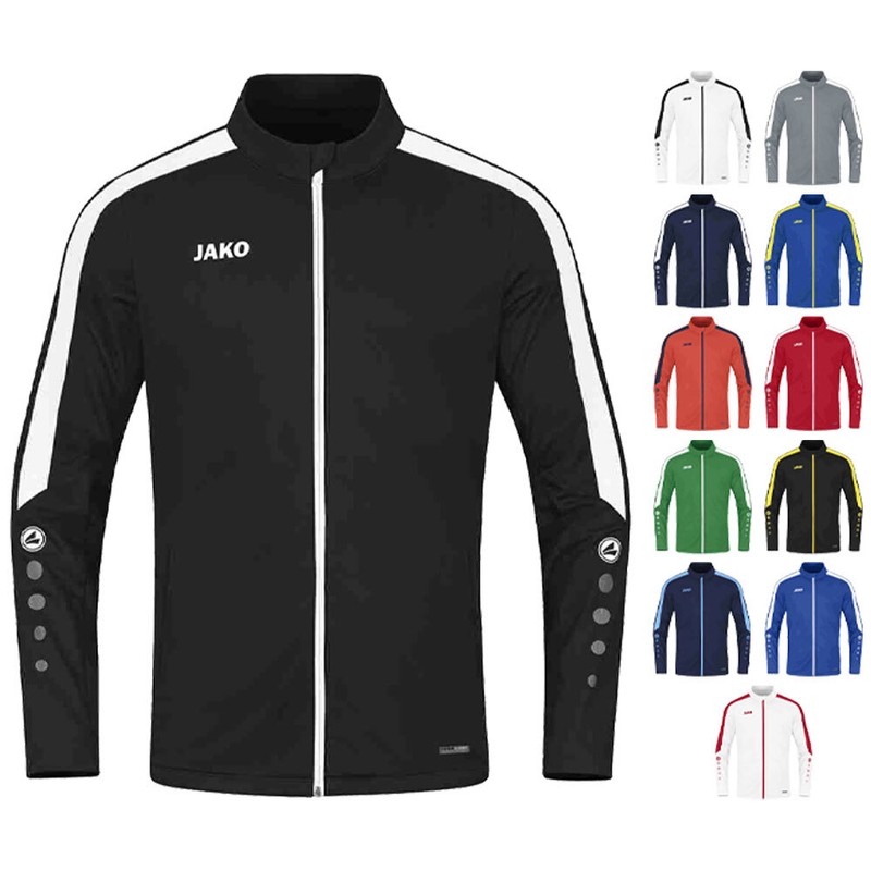 Jako Polyesterjacke Power Trainingsjacke Sportjacke FußBall Herren Kinder 9323