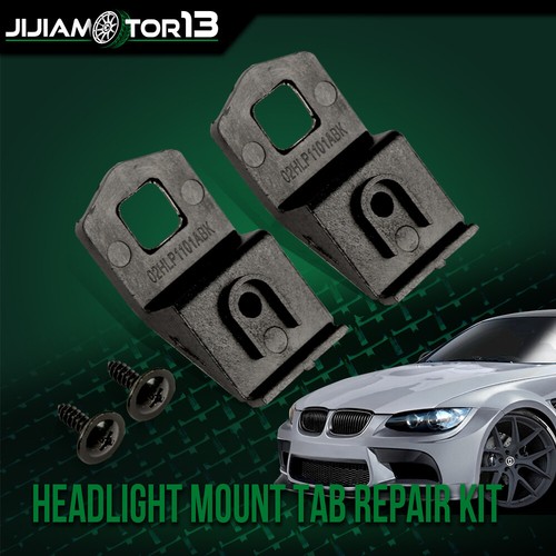 Headlight Mount Tab Repair Kit FitFor 07-13 BMW E92 E93 Coupe Convertible 2-Door