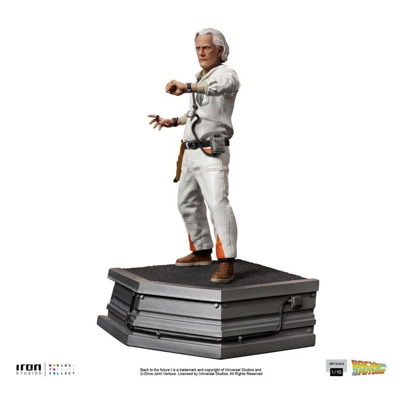Iron Studios - Bttf - Doc Brown Back To The Future - Bds Art Scale
