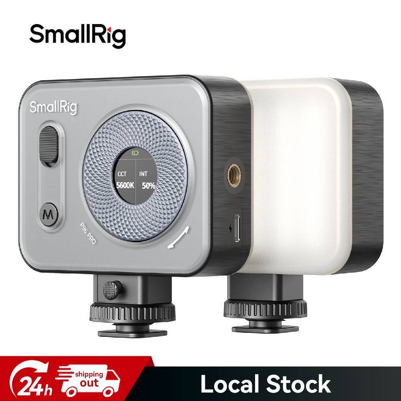 Smallrig Vibe P96 Pro Mini Led-Videoleuchte, Vlog-FÃ¼Lllicht,Lange Batterielebens