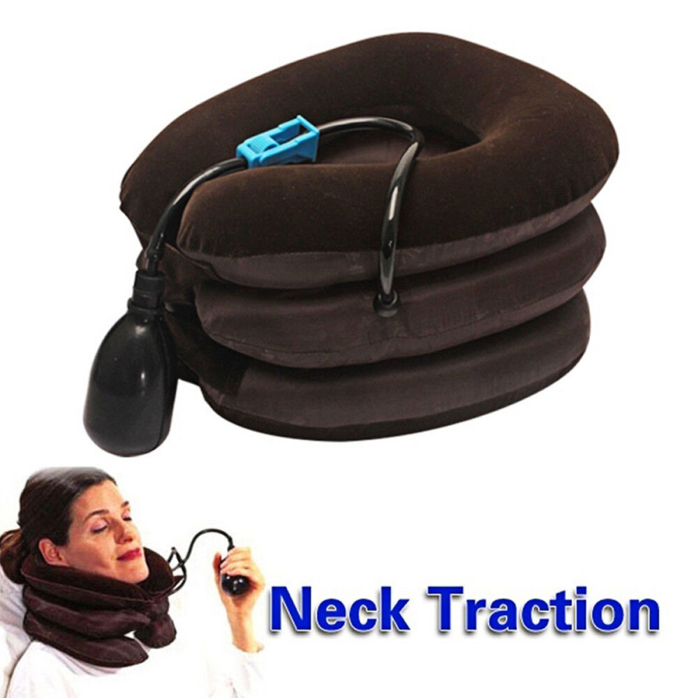 Cervical Neck Traction Device Collar Brace Support Pain