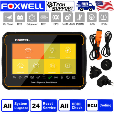 FOXWELL GT60 OBD2 Scanner Full System Code Reader Auto Diagnostic Tool Coding 
