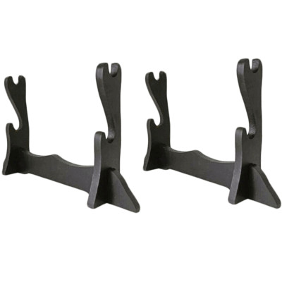 Mini Samurai Sword Katana Tanto Stand Holder Display Rack Bracket 2 Tiers (2Pc)