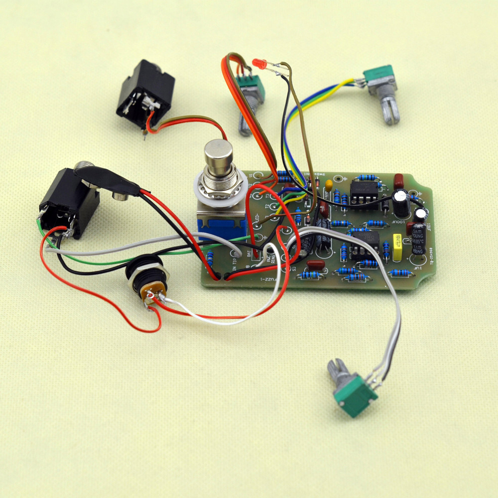 DIY Fuzz Guitar Effects Pedal Handmade Finished Board ! | eBay