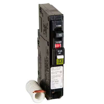 Qo 15 Amp Single-pole Combination Arc Fault Circuit Breaker(qo115cafic) |
