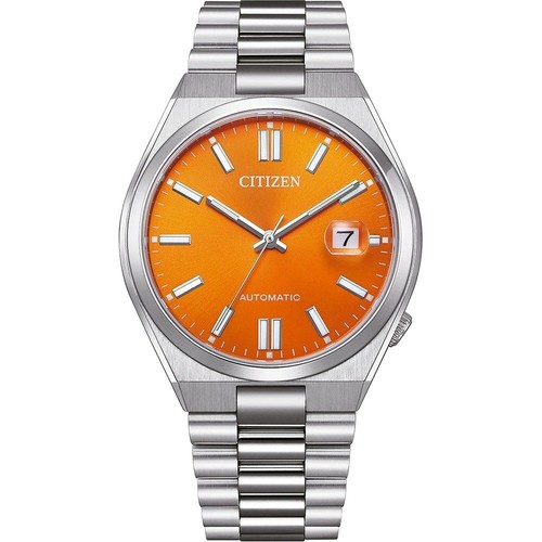 Pre-owned Citizen Tsuyosa Nj0151-88z Automatic Sapphire Stainless Steel