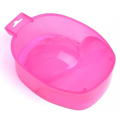 KADS Nail Art Soak Off Bowl Translucent Acrylic Nail Soaking Bowl Tip Nail Soake