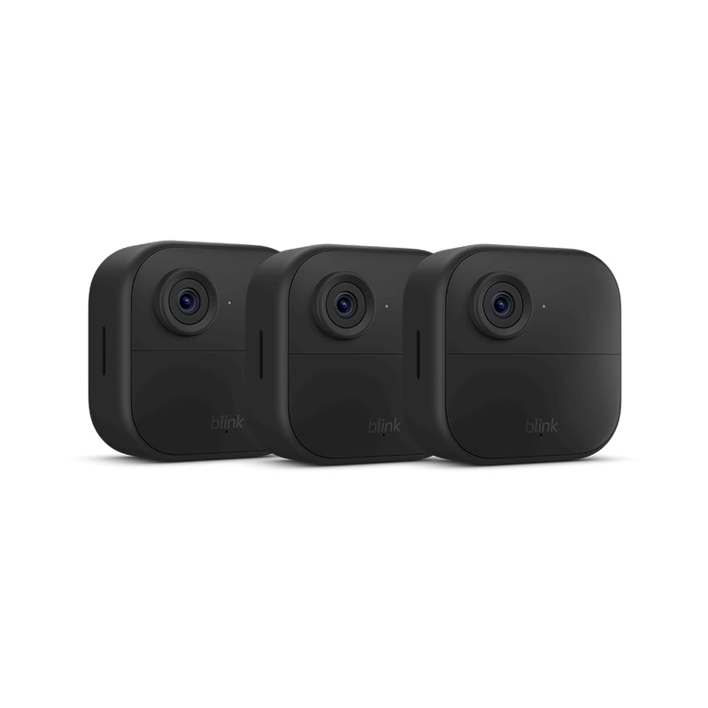 Blink Outdoor 4th Gen + Mini - 5-Camera Security System (Black)