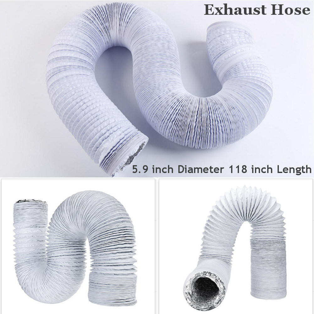 Купить Pipes & tubes Unbranded 5.9 in Exhaust Hose 9.8 ft Long Portable
