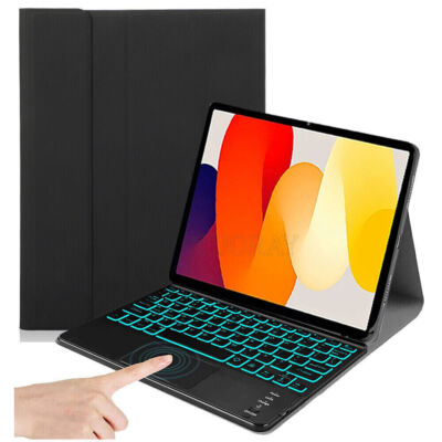 For Xiaomi Mi Pad 5/6 Pro Redmi Pad SE 11'' Backlit Touchpad Keyboard Case Mouse