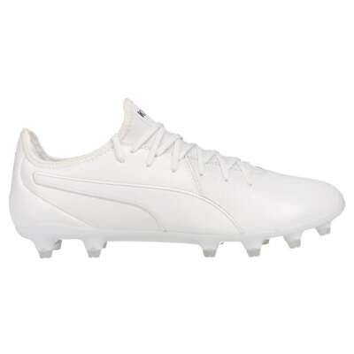 Puma King Pro Firm Ground Футбольные бутсы Мужские белые кроссовки Спортивная обувь 10560