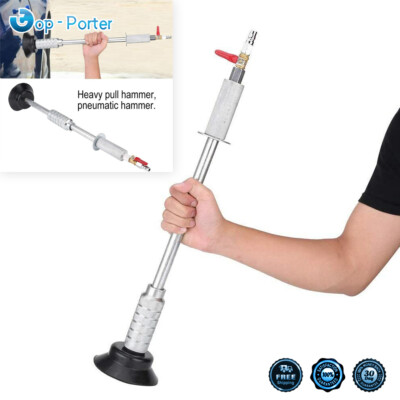 Air Pneumatic Dent Puller Car Auto Body Repair Suction Cup Slide Tool Hammer Kit