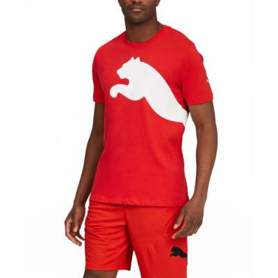 

Мужские красные повседневные топы Puma Oversized Logo Tee Inf 58854411, Красный, Puma Oversized Logo Tee Inf
