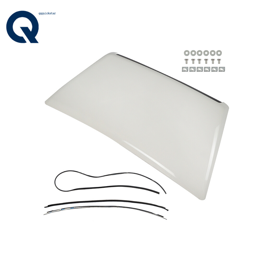 あい Hood Scoop Matte Black Vent Bulge Front Upper Replacement