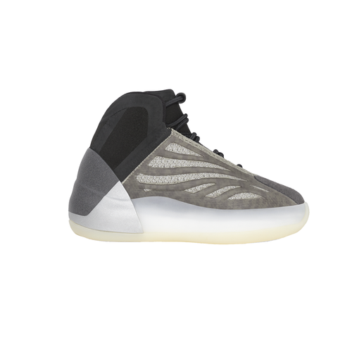 кроссовки adidas Yeezy Qntm Slip On для маленьких мальчиков, черные, серые, повседневная обувь FZ1301