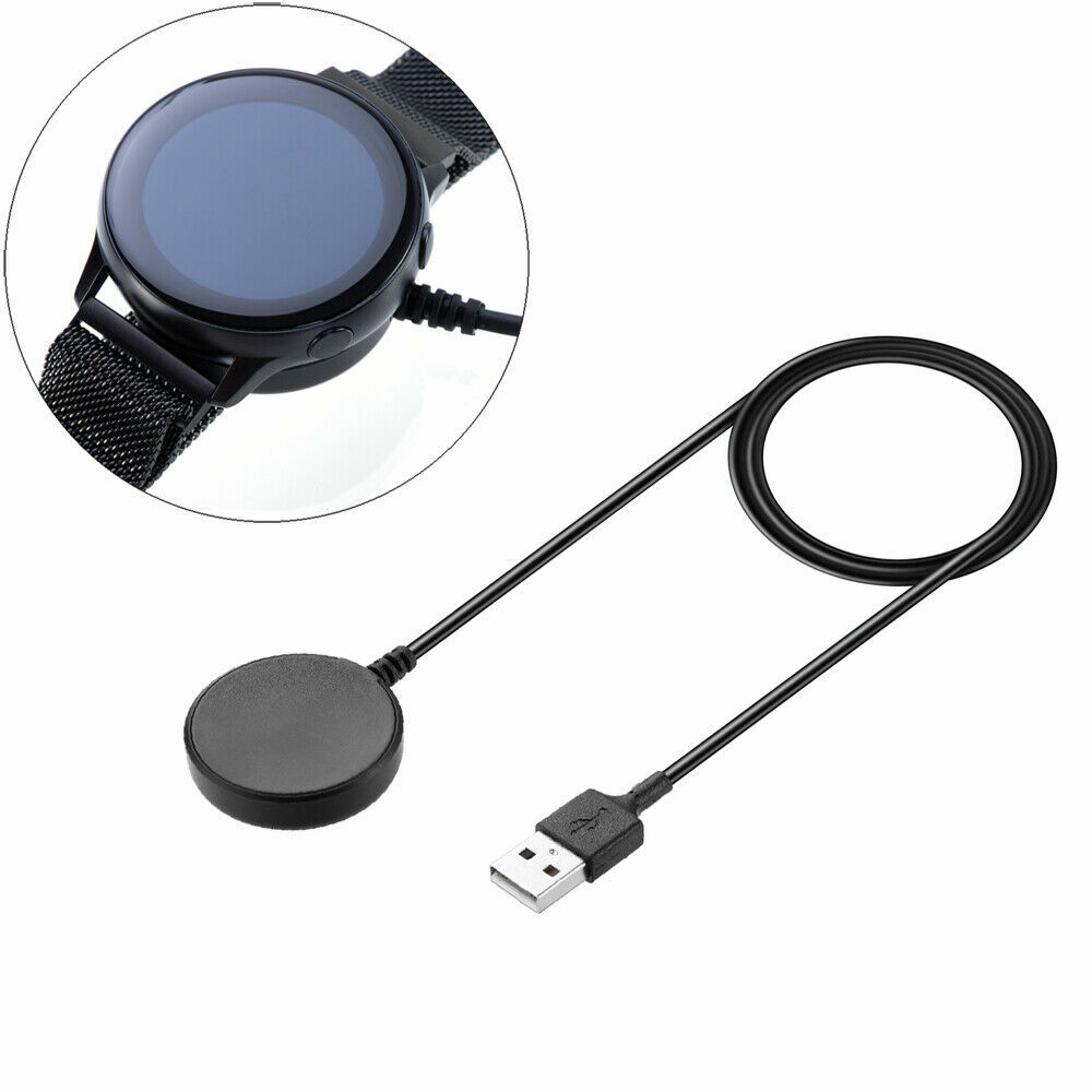 USB Charger Cable For Samsung Galaxy Watch Active 2 40mm 44mm Charging