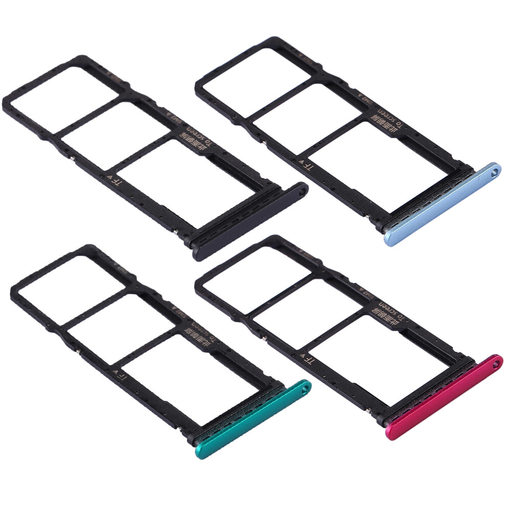 Dual SIM Card Tray For Huawei P40 lite E ART-L29 Micro SD +