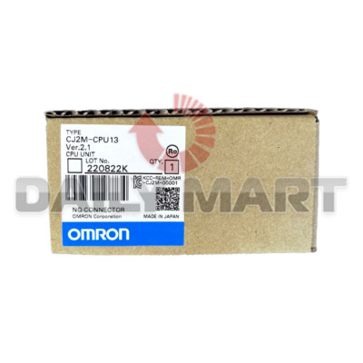 New In Box OMRON CJ2M-CPU13 PLC CPU Unit