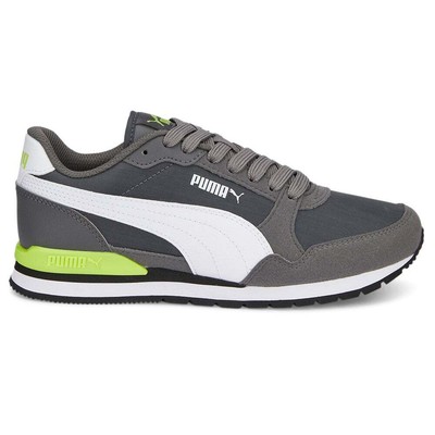 

Puma St Runner V3 Nl Lace Up Youth Boys Серые кроссовки Повседневная обувь 38490104, Grey, Puma St Runner V3 Nl Lace Up Youth