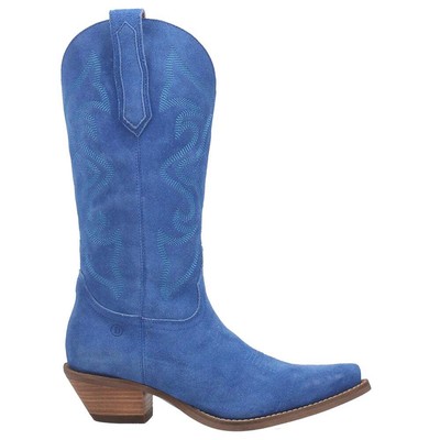 

Женские повседневные ботинки Dingo Out West Tall Snip Toe размера 7,5 м DI920-400, Синий, Dingo Out West Tall Snip Toe
