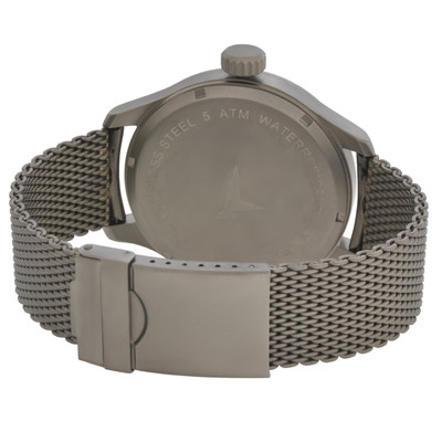 Pre-owned Messerschmitt Men Xl Pilot Watch Quartz Me47xl-mil Sextant 5atm Fluorescent