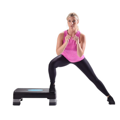 Plataforma Step Up de Fitness Aerobico de 3 Niveles, exercise step up platform