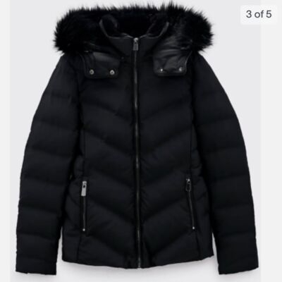 NWT ZARA WOMAN NWT FW20-21 BLACK WATER AND WIND PROTECTION