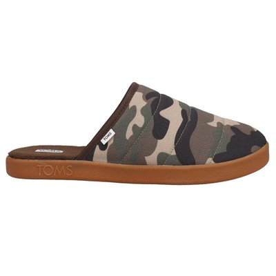 TOMS Harbour Camo Slipper Мужские повседневные тапочки размера 9 D 10017650T