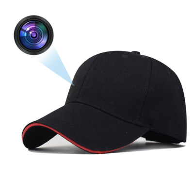 4K HD 1080P Wireless Wifi IP Baseball Hat Cap Camera Video Recorder IR Night Lot