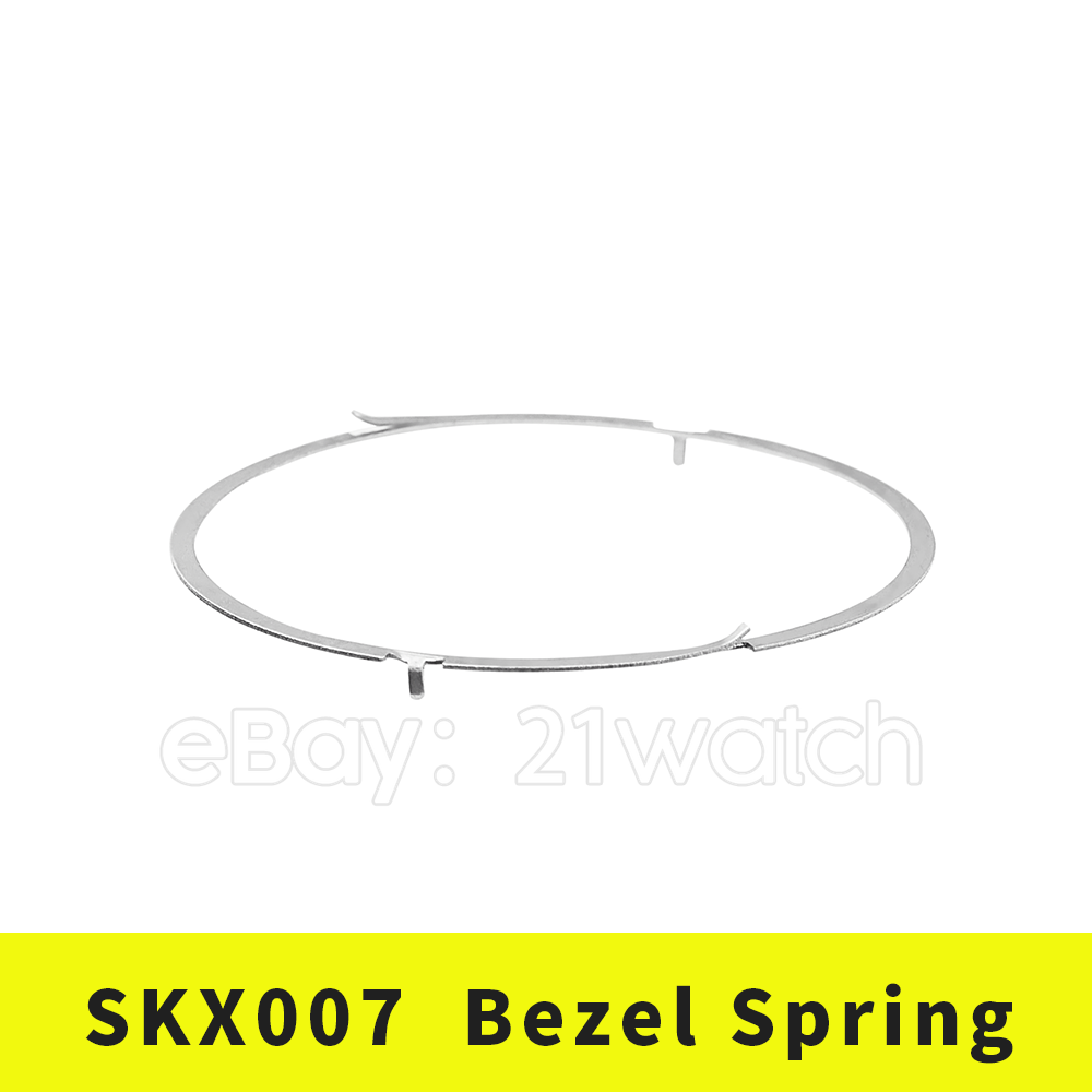 SKX007 Watch Bezel Click Spring 120 Clicks Unidirectional Original Bezel Spring