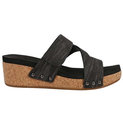 

Женские повседневные сандалии на платформе Corkys Zipadee Размер 6 M 30-5388-BKME, Черный, Corkys Zipadee Platform