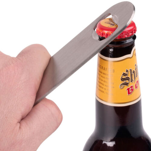 USA SELLER  FLAT BOTTLE OPENER STAINLESS STEEL FREE SHIPPING USA ONLY