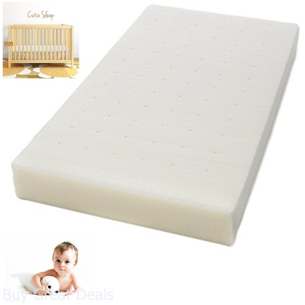 Milliard Mattress Pads Ventilated Memory Foam Portable Crib 