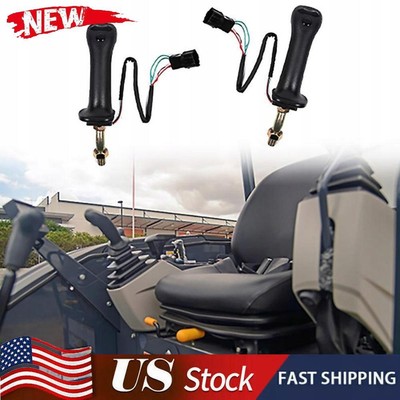 2 Pack 3 Button Excavator Joystick Handle L+R for DH DX150 215 225 300 370 9C