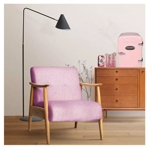 Frigidaire Retro 9-Can Portable Mini Fridge EFMIS197-PINK