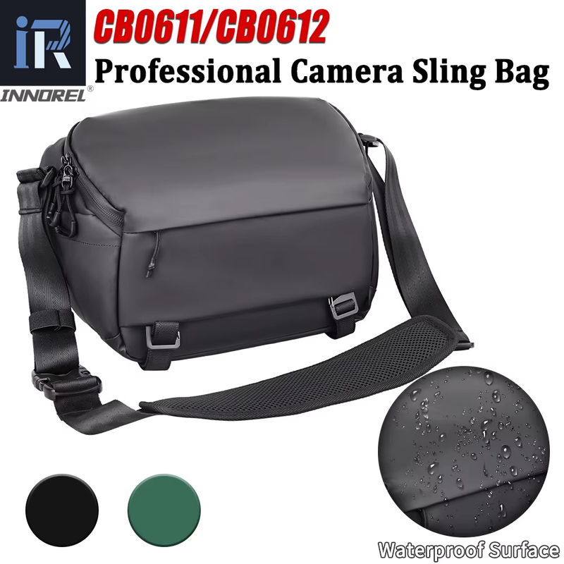CB0611/CB0612 Waterproof Camera Bag Case Crossbody for DSLR SLR Mirrorless Camer