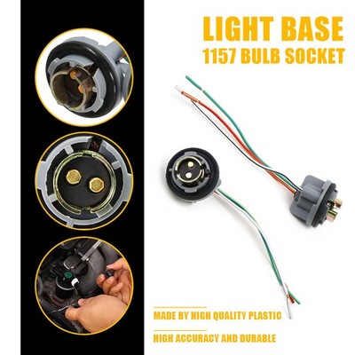1157 U 2X моток стоп Тормозные Repair заглушка универсальные Pigtail Провод Female Socket
