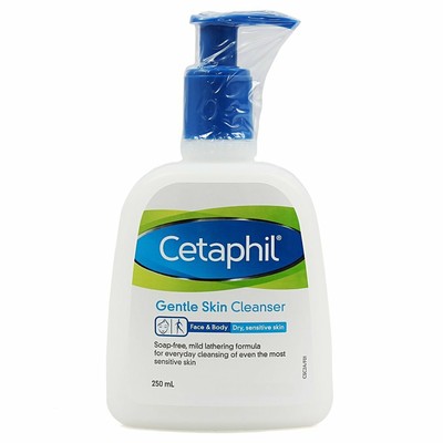 Cleanser Face & Body Skin Cetaphil Gentle For Dry And Sensitive Skin - 250  ml