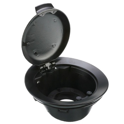 For Dodge Challenger 08-2020 Black Vapor Edition Fuel Filler Gas Door Cap Cover