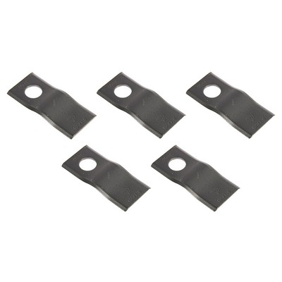 798-RM120 Set of Five 4-1/8'' Disc Mower Blades Fits Zweegers (PZ) CM210 CM211
