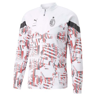 

Puma Acm X Nemen Mock Neck Long Sleeve Quarter Zip Толстовка Мужская Размер  7694, Белый