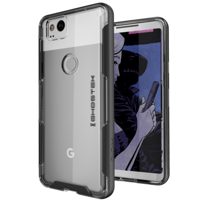 For Google Pixel 2 Case | Ghostek CLOAK Ultra Slim Clear Shockproof Bumper Cover