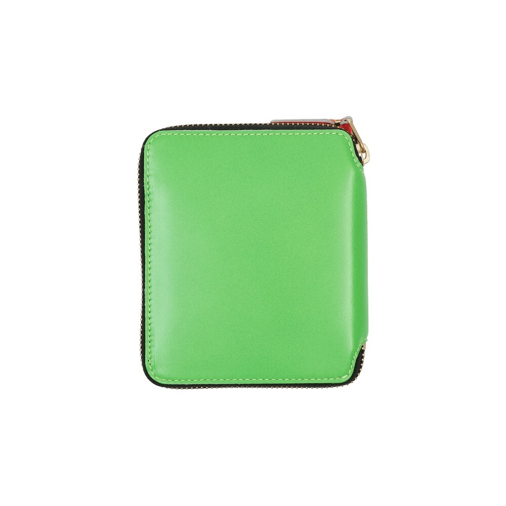 COMME DES GARCONS CDG SUPER FLUO GREEN WALLET SA2100SF | eBay